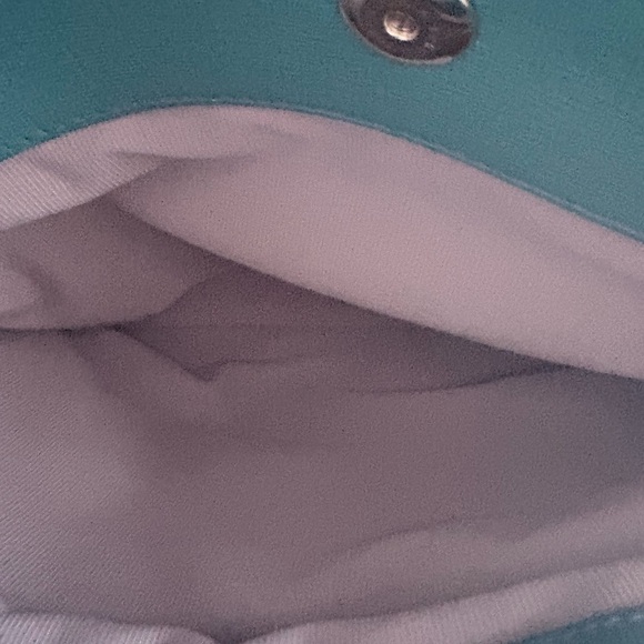 Furla Agata Leather Satchel in Teal Blue. LNC - Picture 4 of 16